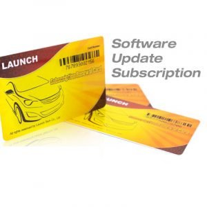 Launch Software Update Subscription Renewal Card One Year for CRP429C, Pro Elite, CRP909X, X431 Pro Mini, X431V, X431V+, HD3 Etc