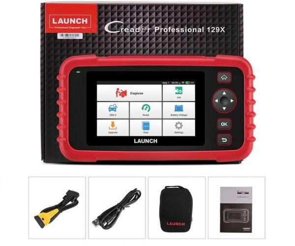 LAUNCH Creader VIII OBD2 Scanner Scan Tool ENG at ABS SRS Car Diagnostic Tool Code Reader with EPB SAS Oil Reset for Lifetime Free Update for All OBDII Protocol Vehicles Since 1996 Upgraded Version 