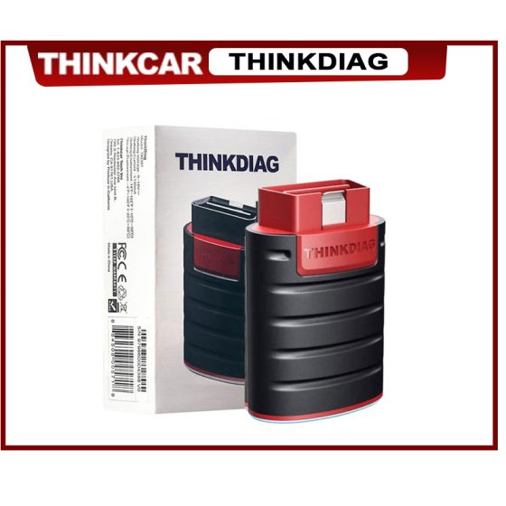 ThinkCar ThinkDiag Bluetooth OBD2 Andriod IOS Diagnostics Scanner All System ECU Codding 15 Reset Service (Full Version 1 Year)