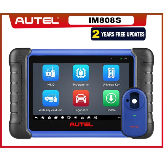 Autel MaxiIM IM508S Key Fob Programming Tool with XP200 Programmer, All System Diagnostic Scan, 36+ Service, Upgrade of IM508.