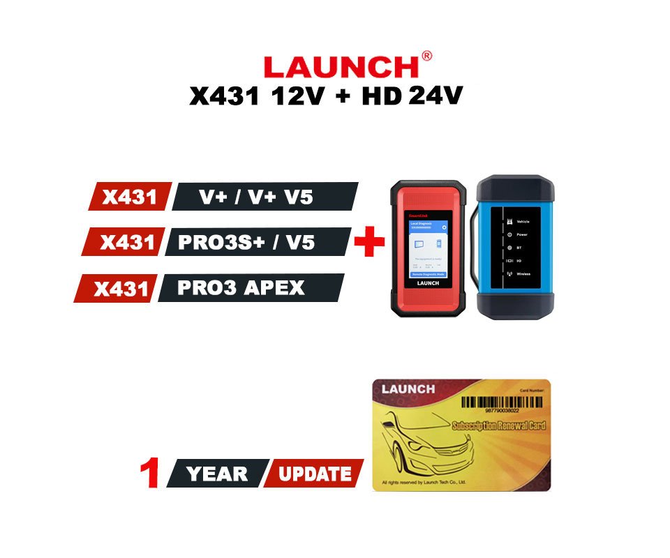 Launch-X431-12V+-HD-24V-RENEW-CARD