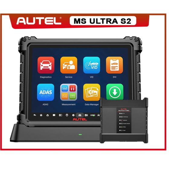 Autel MaxiSYS Ultra S2 Top Intelligent Diagnostic Tool Flagship Diagnostic Scanner With AI, 6-IN-1 VCMI2, Topology 3.0, Enhanced Oscilloscope, 48+ Services, Online ECU Programming & Coding